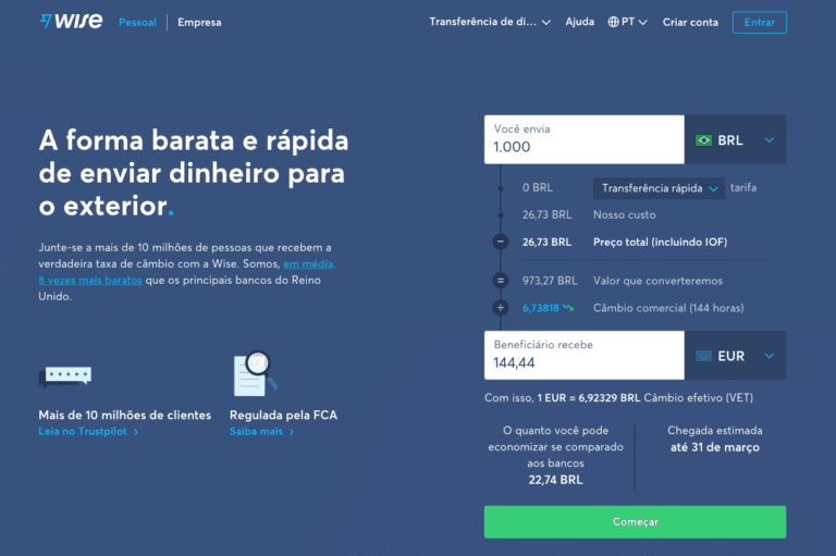 transferwise é confiavel