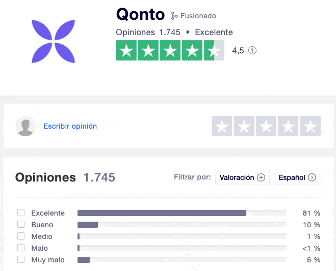 qonto opiniones españa