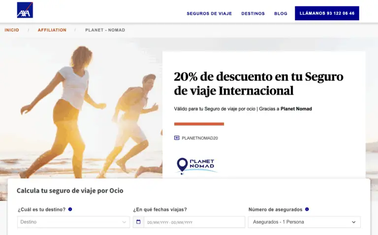 Codigo promocional Axa seguros