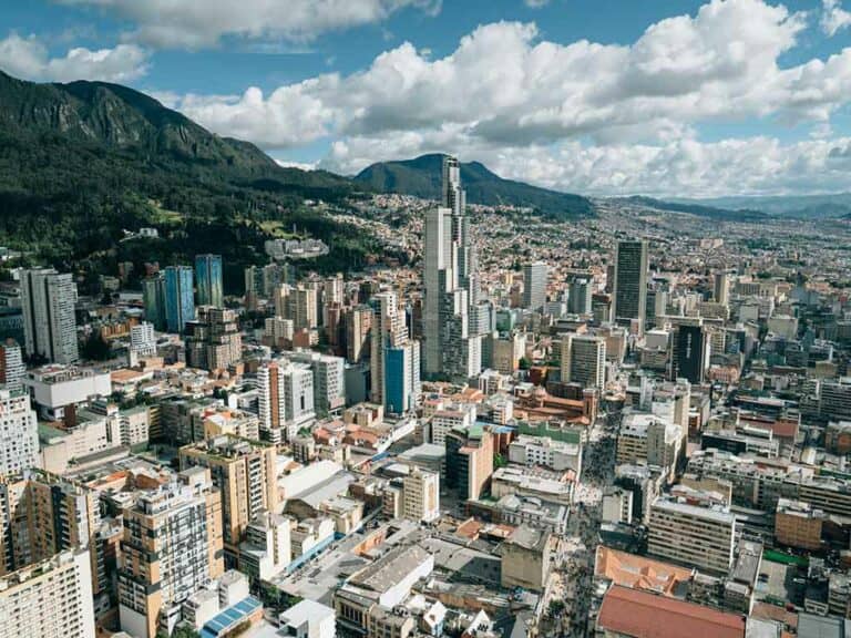 Seguro de viaje a Colombia para visitar Bogotá