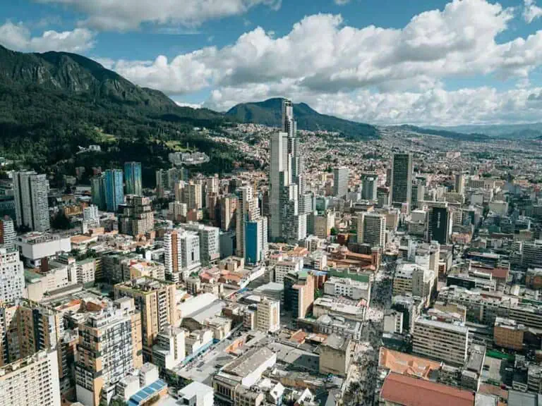 Seguro de viaje a Colombia para visitar Bogotá