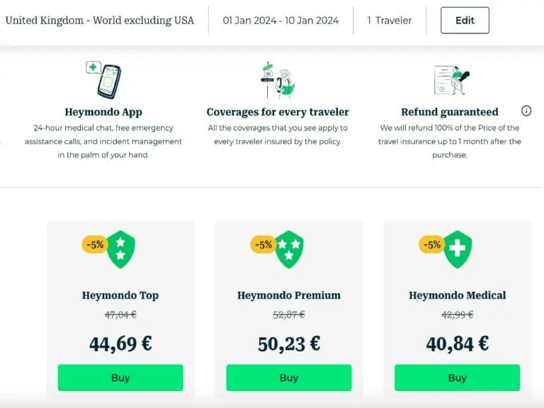 Heymondo Insurance Review 2025: Coverage, Prices, and Opinions 10