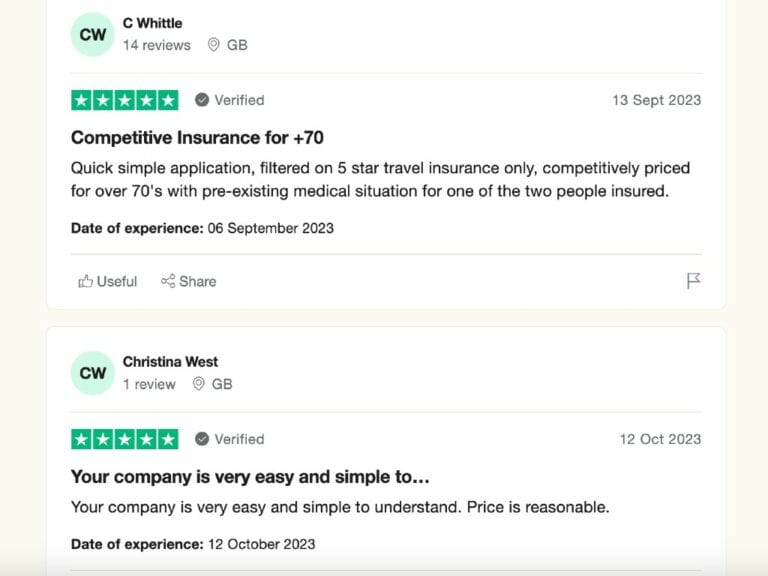 Oasis insurance review Trustpilot