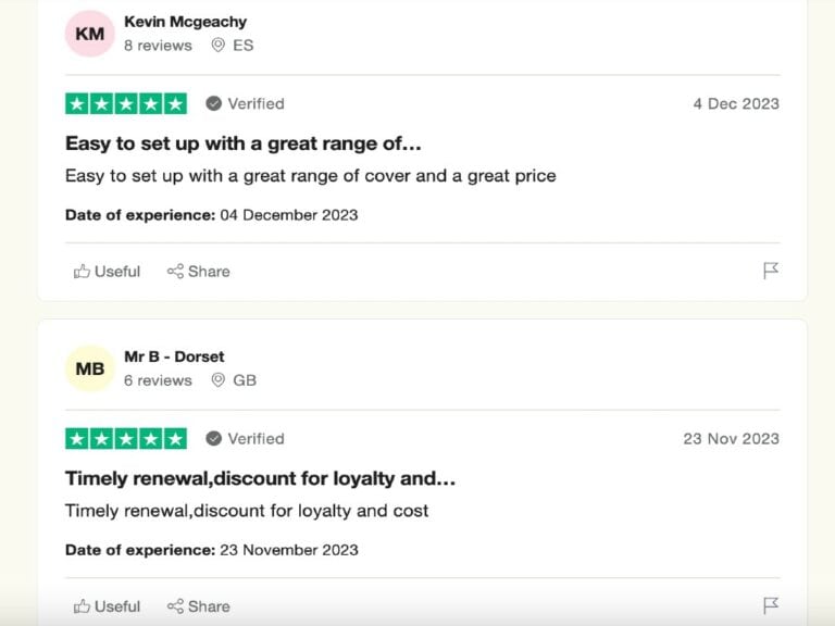 Oasis insurance review Trustpilot 2