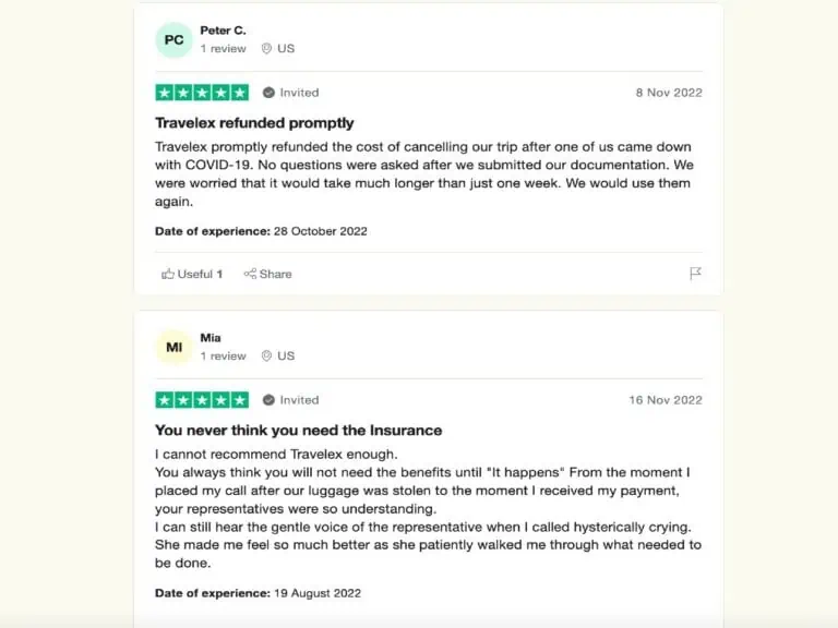 Travelex Trustpilot