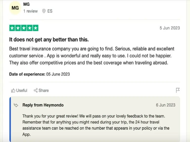Heymondo Insurance Review 2025: Coverage, Prices, and Opinions 3
