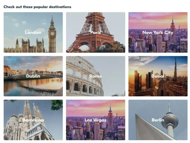 getyourguide destinations