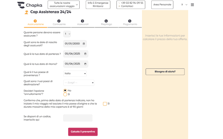 Recensioni Chapka Assicurazioni 2025: Opinione e Valutazione personale 5