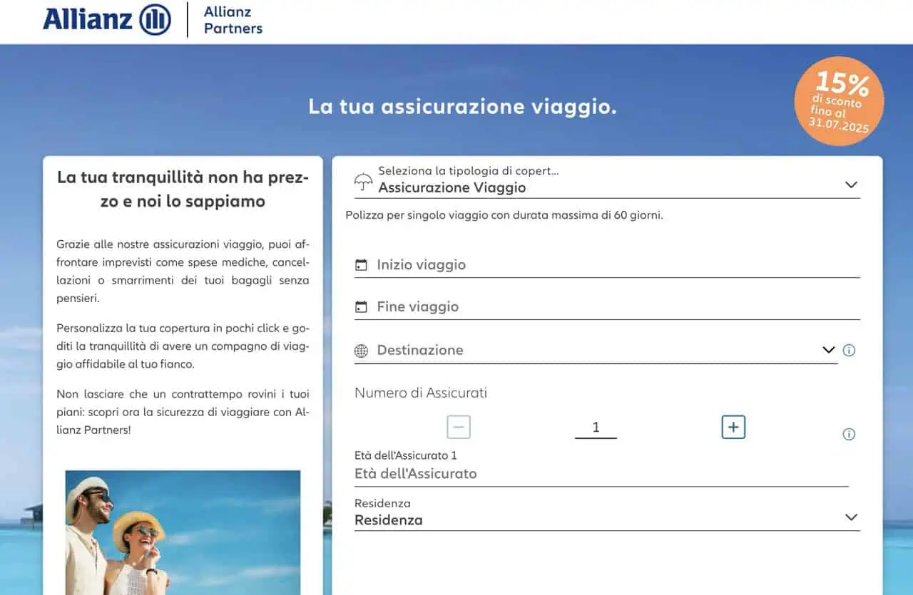 Allianz assicurazione viaggio recensioni