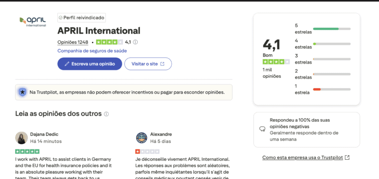 Opiniones April seguros de viaje